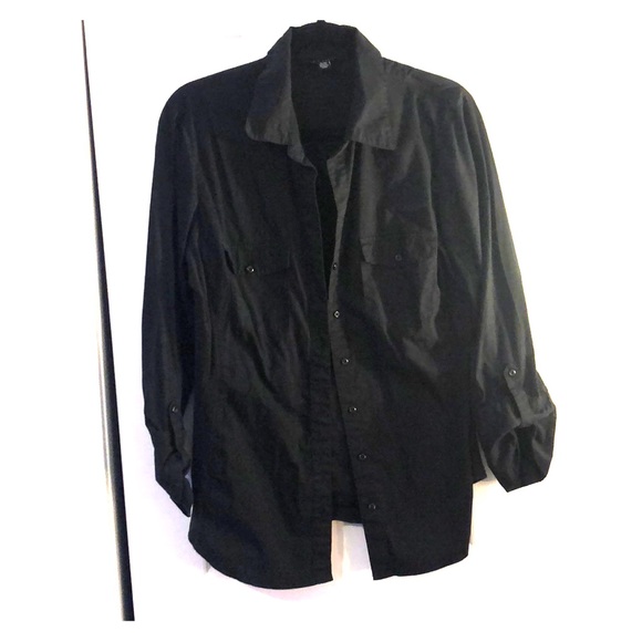 Three quarter sleeve button down shirt - Picture 1 of 1